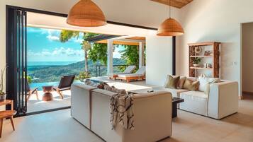 Luxe villa, balkon, uitzicht op zee (Casa Amarilla) | 1 slaapkamer, een strijkplank/strijkijzer, gratis wifi