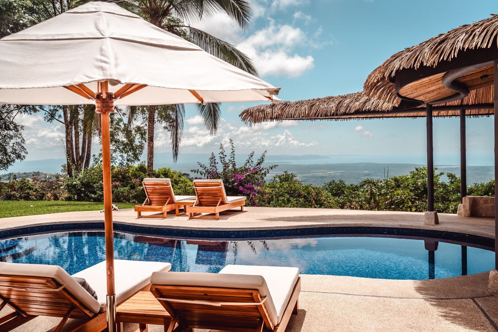 Luxury Villa, Balcony, Ocean View (Ron Ron) | Terrace/patio