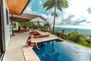 Luxury Villa, Balcony, Ocean View (Casa Amarilla) | Iron/ironing board, free WiFi - Arbórea Villas (Ciudad Cortés)