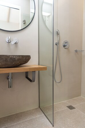 Double Room with Side Sea View | Bathroom - Aesthete Suites (NAXOS)