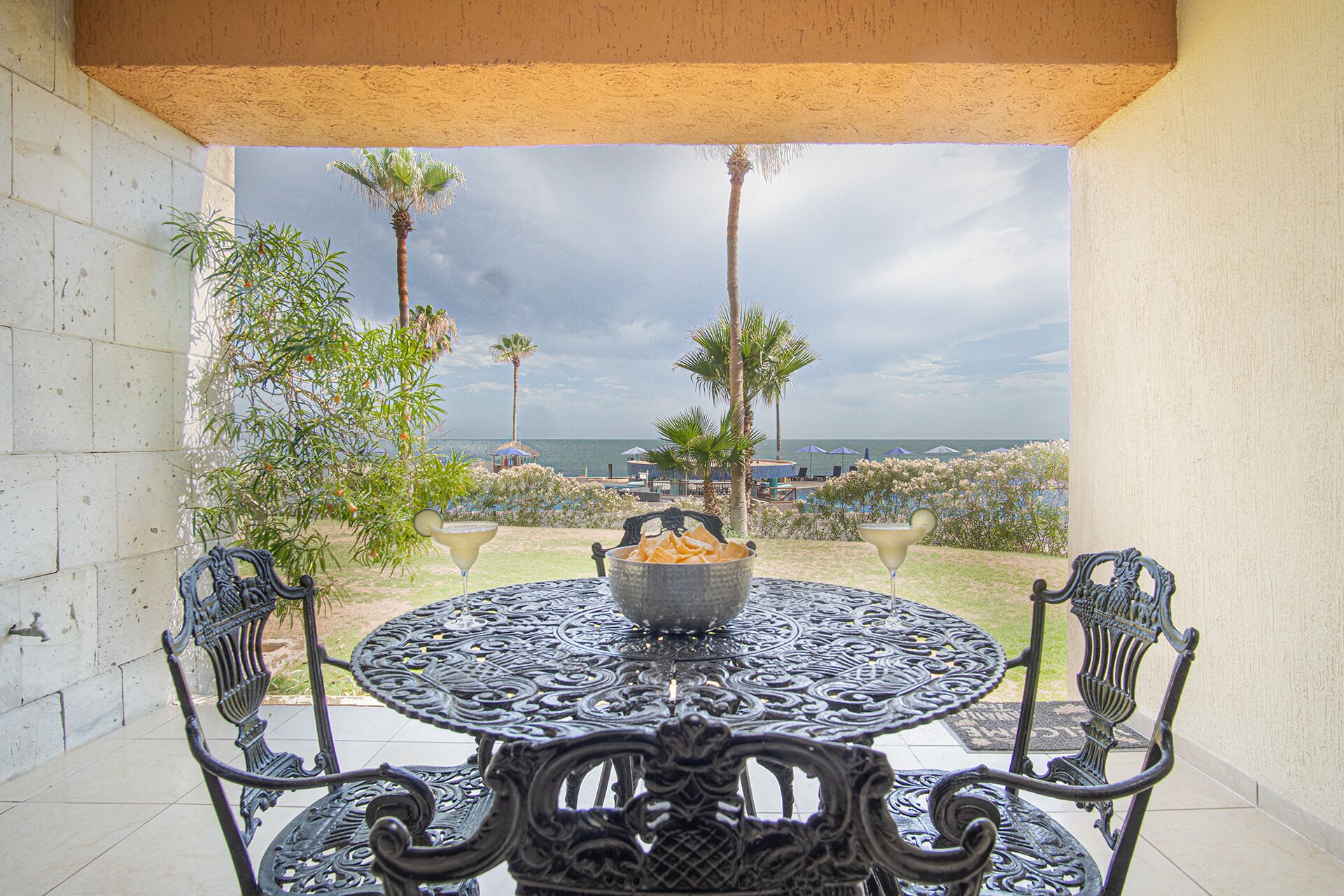 Condo, 1 King Bed with Sofa bed, Balcony, Ocean View (Sonoran Sun SE 112) | Outdoor dining