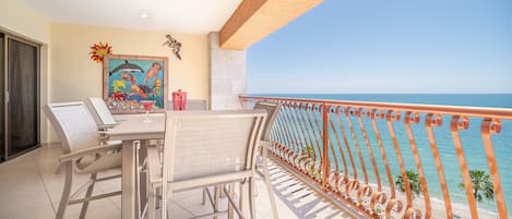 Condo, Multiple Beds, Balcony, Ocean View (Sonoran Sun SE 808) | Outdoor dining