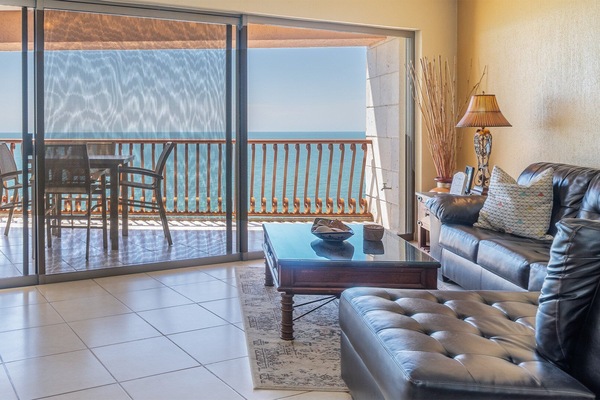 Condo, Multiple Beds, Balcony, Ocean View (Sonoran Sun SE 808) | Living area | MP3 dock