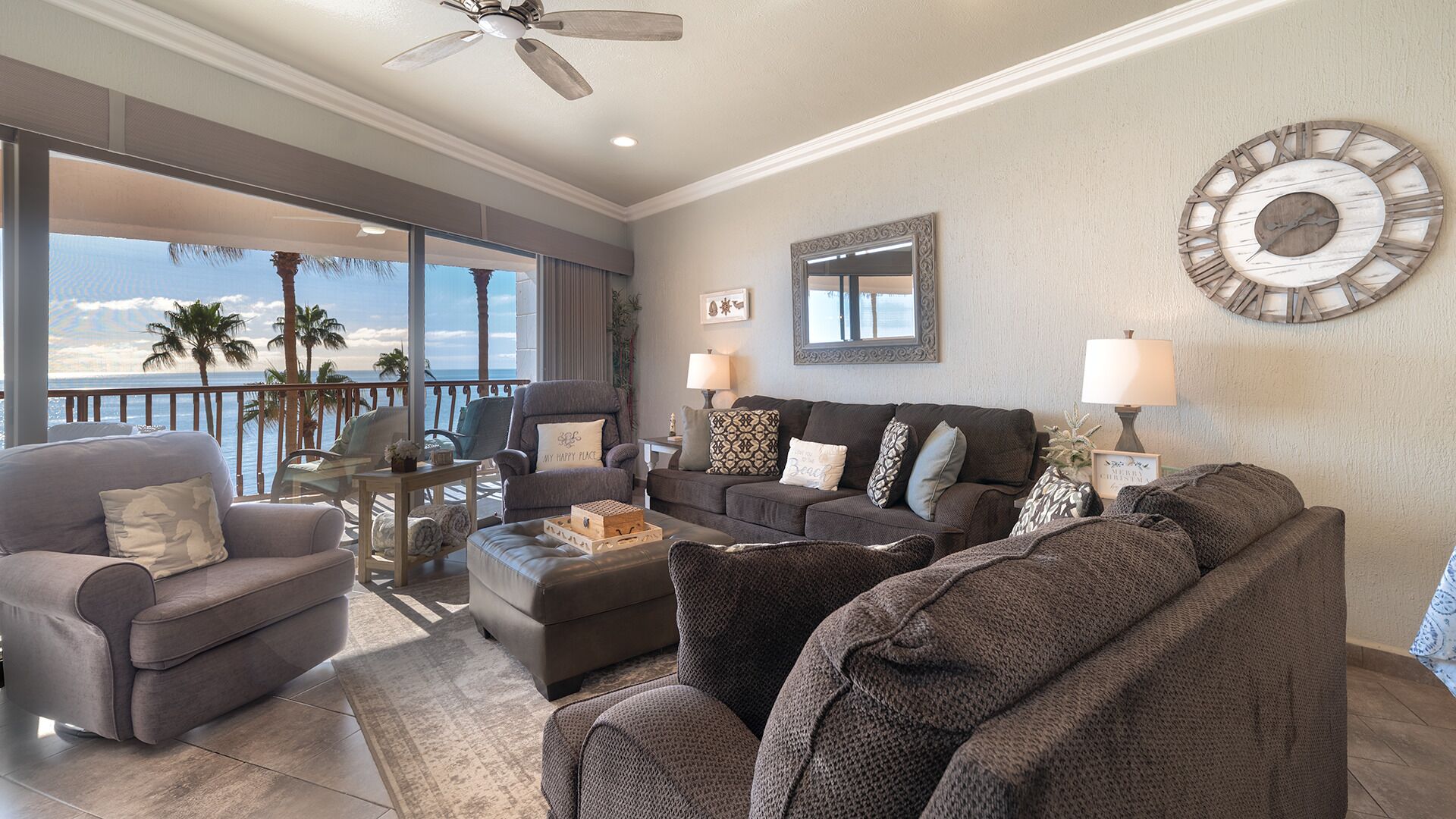 Apartment, Mehrere Betten, Balkon, Meerblick (Sonoran Sun SE 305) | Wohnbereich