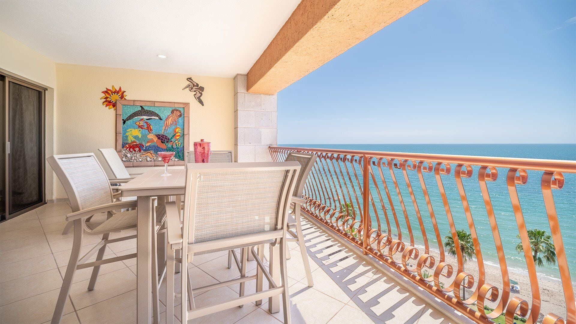 Condo, várias camas, sacada, vista para o oceano (Sonoran Sun SE 808)