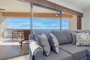 Condo, Multiple Beds, Patio, Ocean View (Sonoran Sun SE 807) | Living area | MP3 dock