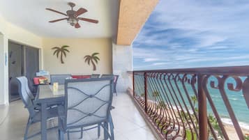 Condo, Multiple Beds, Balcony, Ocean View (Sonoran Sun SE 708) | Outdoor dining