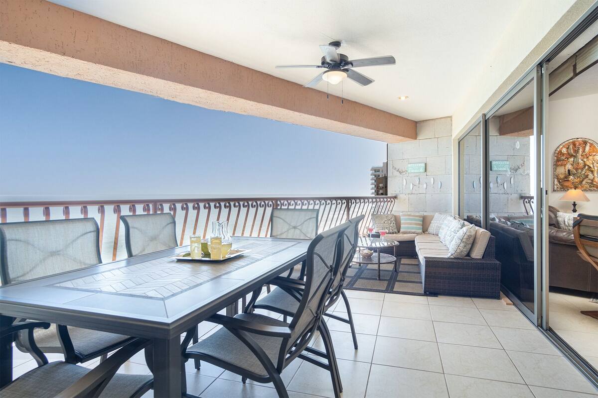 Apartment, Mehrere Betten, Balkon, Meerblick (Sonoran Sun SE 903) | Speisen im Freien