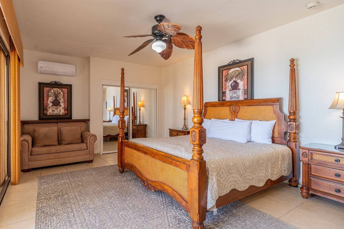 3 habitaciones, decoración personalizada y muebles diferentes