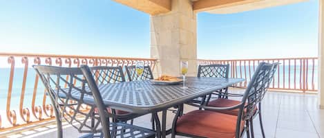 Condo, Multiple Beds, Balcony, Ocean View (Sonoran Sun SW 601) | Outdoor dining