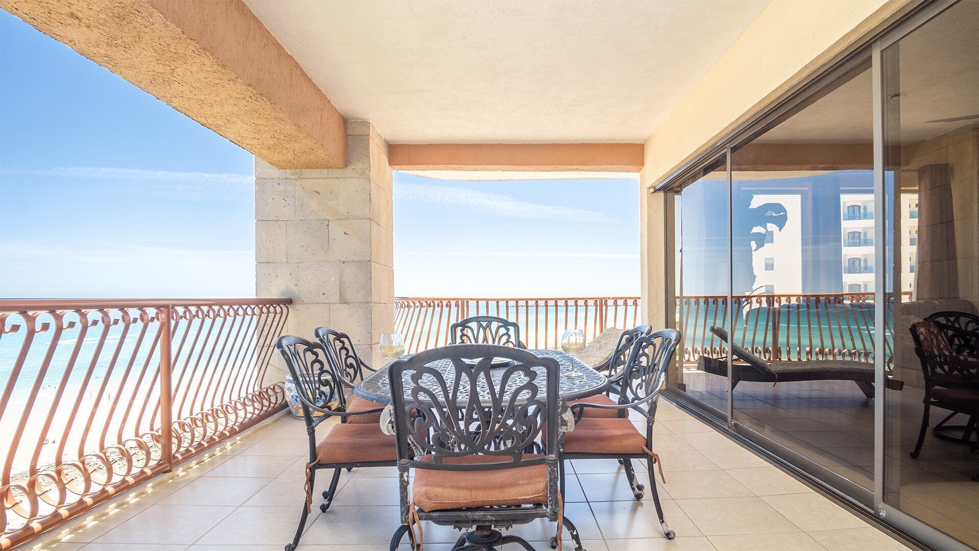 Apartment, Mehrere Betten, Balkon, Meerblick (Sonoran Sun SW 301) | Speisen im Freien