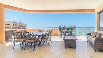 Condo, Multiple Beds, Balcony, Ocean View (Sonoran Sun SW 908) | Outdoor dining