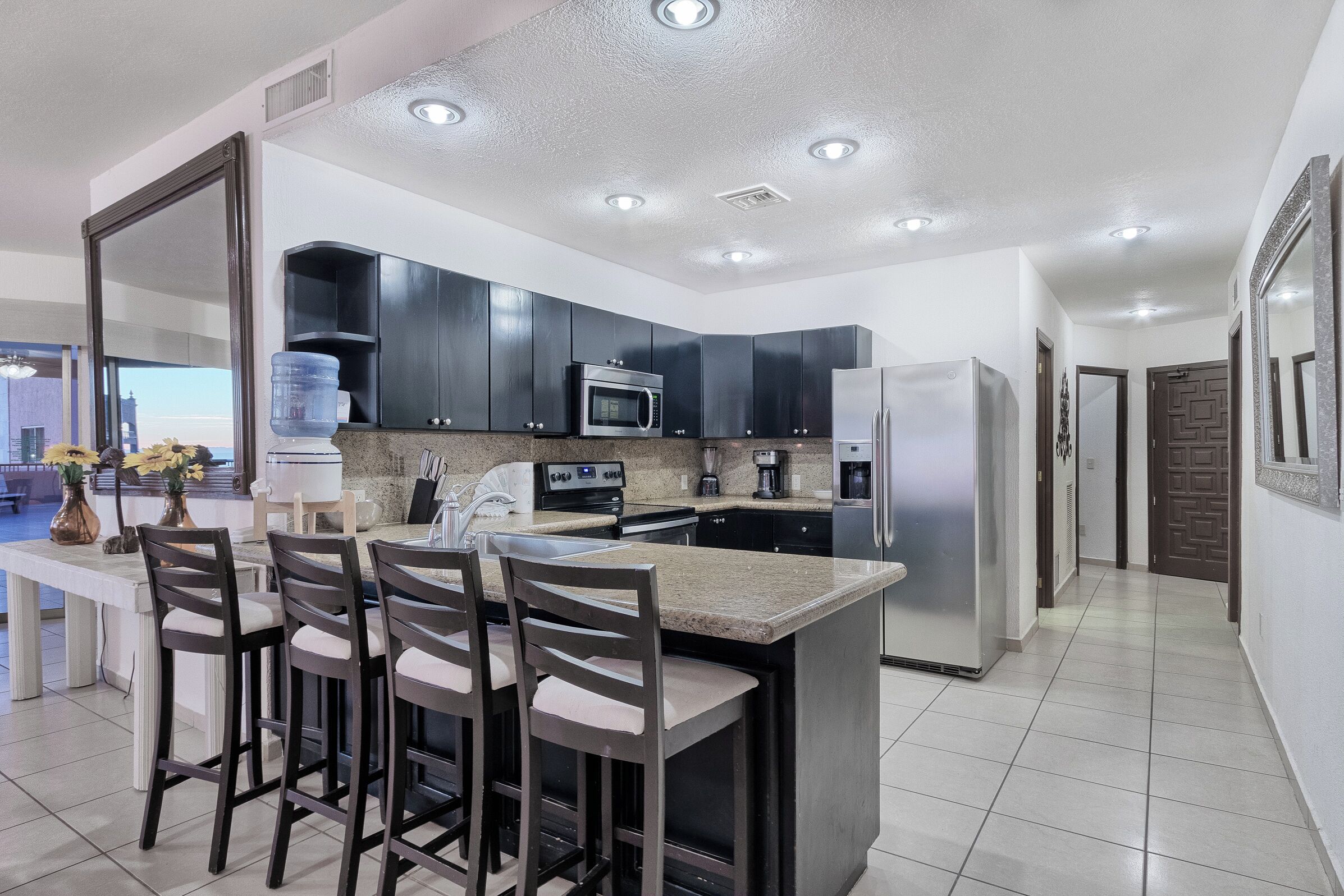 Apartamento, varias camas, balcón, vistas al mar (Sonoran Sun SE 908) | Cocina privada