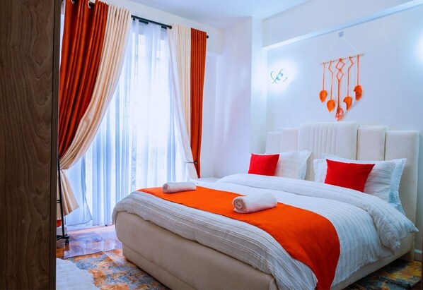 1 bedroom, iron/ironing board, travel crib, internet - Secure, Quiet Cosy Westlands, Nairobi Loft | Gym, WiFi (Nairobi)