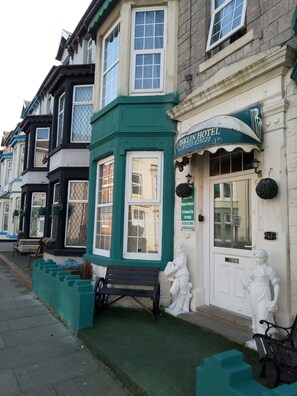 Fassade der Unterkunft