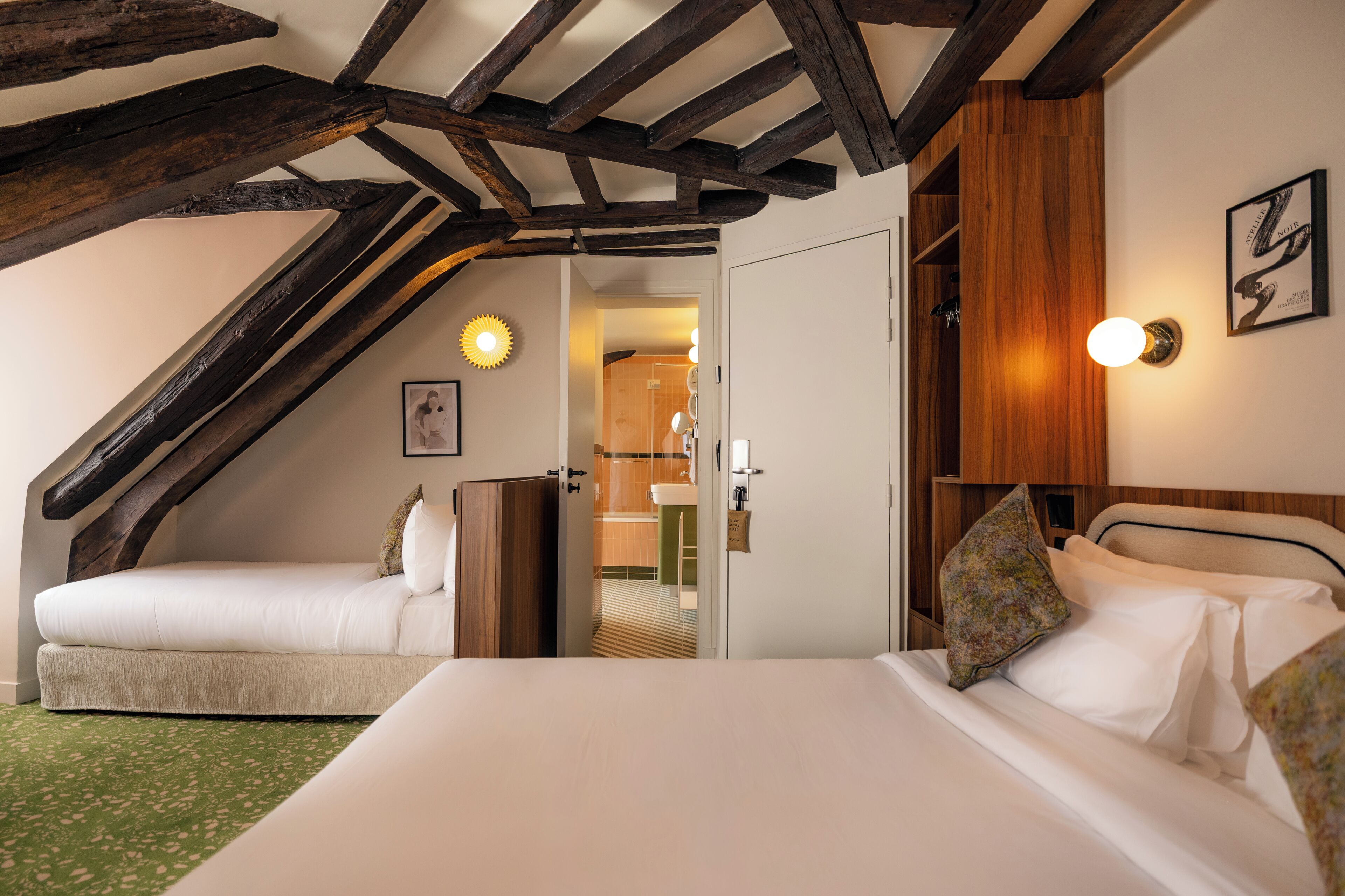 Premium Triple Room, City View, Corner | In-room safe, desk, blackout drapes, soundproofing