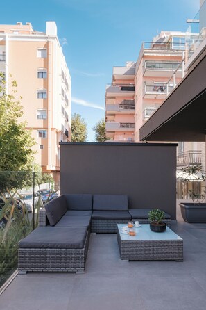 Terrace/patio - Residence Hotel Goldoni6 (Rimini)