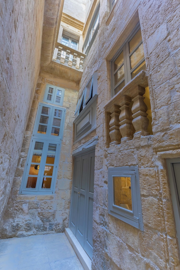 Blick auf den Innenhof