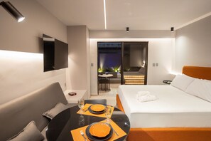 Appartement | 1 chambre, espace de travail pour ordinateurs portables