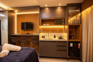 Classic-studiolejlighed | Arbejdsområde til bærbare computere, gratis Wi-Fi, sengetøj