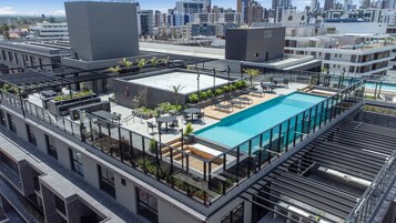 Una piscina techada
