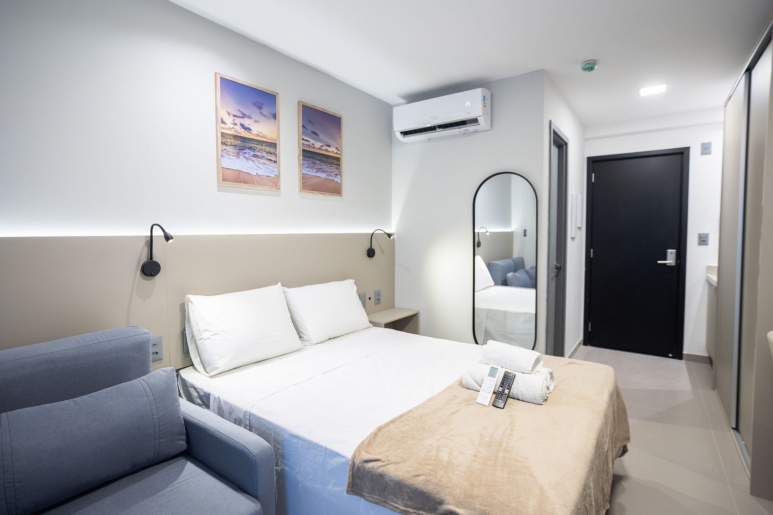 Apartment | Ruang kerja komputer riba, Wi-fi percuma, cadar katil 