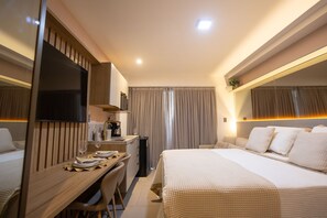 Apartment | Laptop workspace, free WiFi, bed sheets - Beach Haus by Carpediem (João Pessoa)