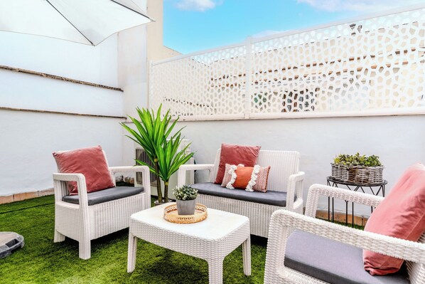 Terrace/patio - Francos Cathedral Terrace Apartment (Sevilla)