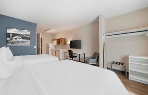 Premium bedding, iron/ironing board, bed sheets