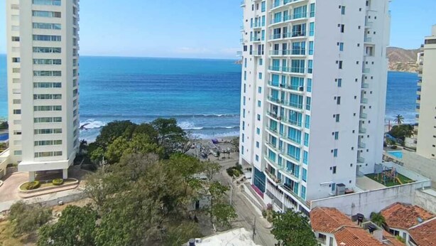 City view from property - bella vista cerca al mar  (Santa Marta)