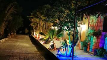 Voorkant van accommodatie