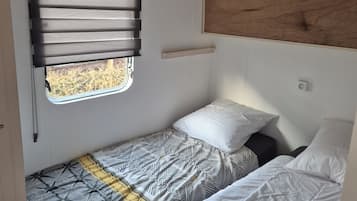 2 slaapkamers, beddengoed
