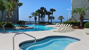 Pool - Stunning Gulf Front Condo w/ Views From Every Room (Panama City Beach)