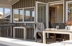 Outdoor dining - 3 bedroom awesome home in Brenderup Fyn (Brenderup Fyn)