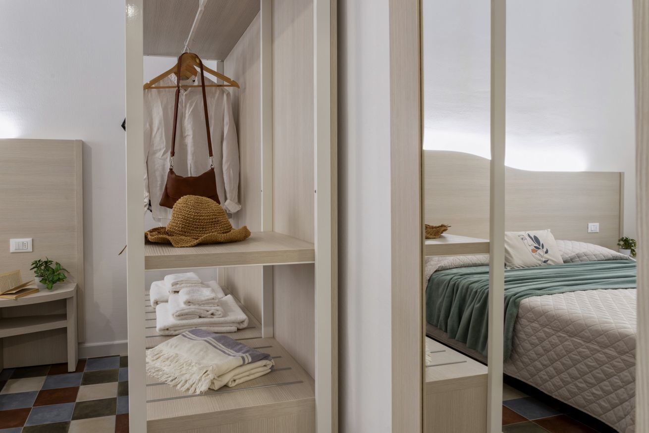 1 غرفة نوم ومكواة/لوح كي وواي فاي وملاءات أسرّة