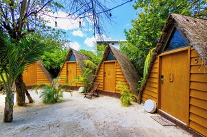 Bungalow Standard, salle de bains commune, vue jardin | Wi-Fi gratuit, draps fournis