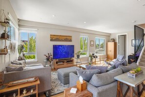 Smart TV, video games, DVD player, books