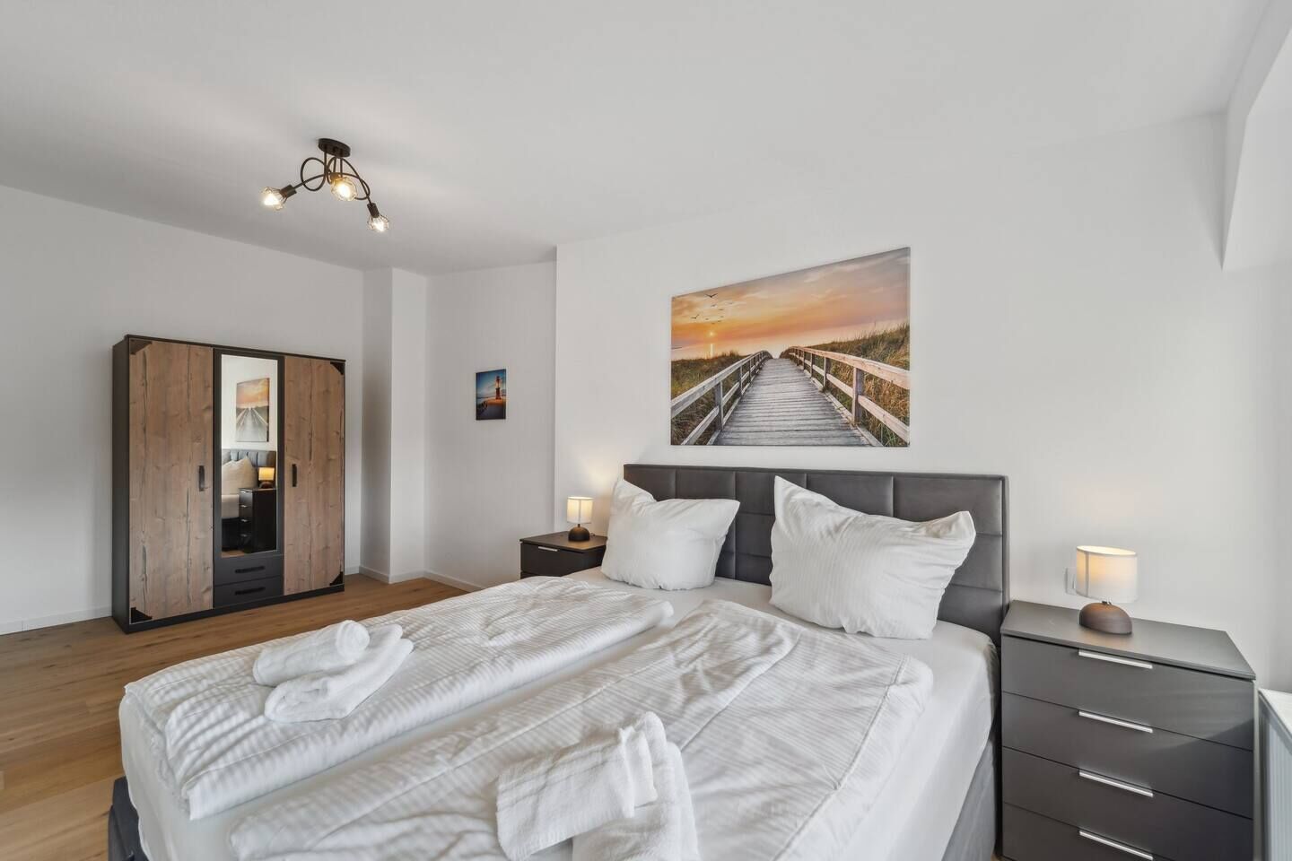 1 bedroom, travel crib, free WiFi, bed sheets