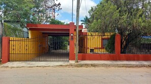 Façade de l’hébergement