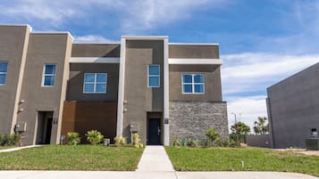 Façade de l’hébergement