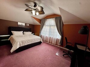 2 soverom, skrivebord, strykejern/-brett og wi-fi