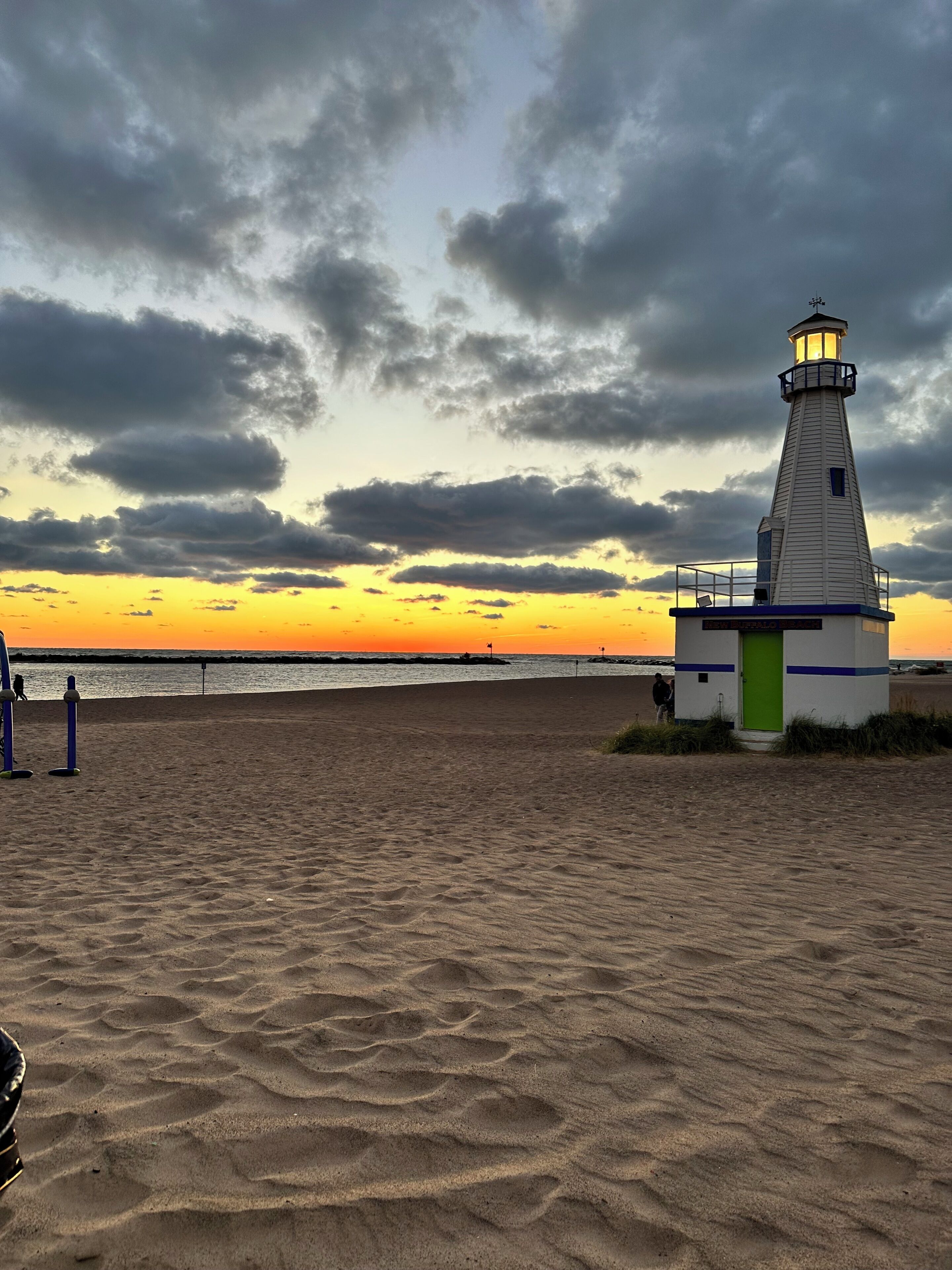 Chaise longue, serviettes de plage