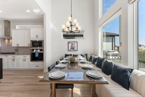 Dining - Lux Lakefront with Game-room, Community Pool, Paddleboards, and more! (Willis)