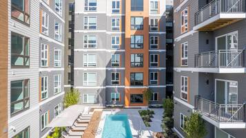 Seasonal outdoor pool
