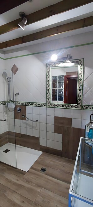 Dusche, Handtücher