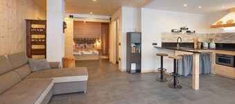 Appartement "Camino" avec vue sur les montagnes et Wi-Fi