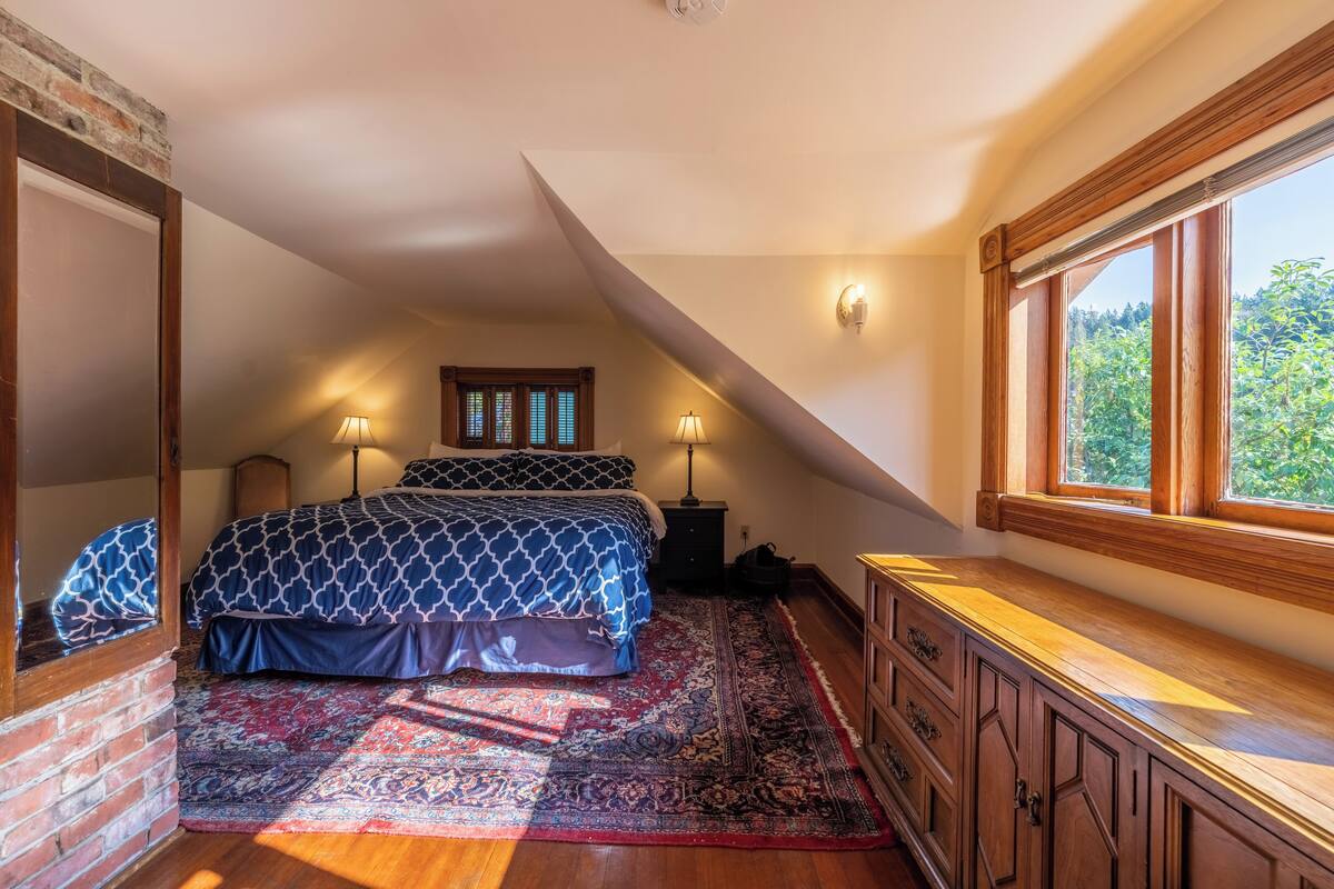 Signature-Haus, Strandblick | 2 Schlafzimmer, laptopgeeigneter Arbeitsplatz, Bügeleisen/Bügelbrett
