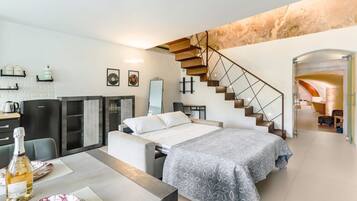 1 chambre, fer et planche Ă repasser, Wi-Fi, draps fournis