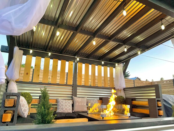 Enceinte de l’hébergement