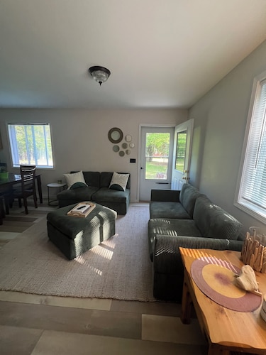 Charming 2-bedroom cottage in welcoming Grand Marais, Michigan.